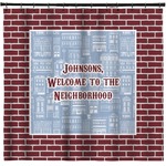 Housewarming Shower Curtain - Custom Size (Personalized)