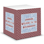 Housewarming Sticky Note Cube (Personalized)