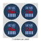 American Quotes 4" Multipurpose Round Labels - Sheet