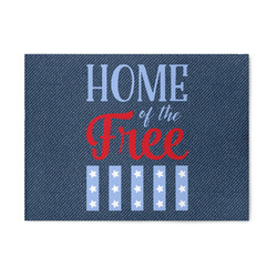 American Quotes 5' x 7' Indoor Area Rug