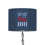 American Quotes 8" Drum Lamp Shade - Fabric