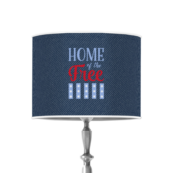 Custom American Quotes 8" Drum Lamp Shade - Poly-film