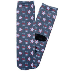 American Quotes Adult Crew Socks