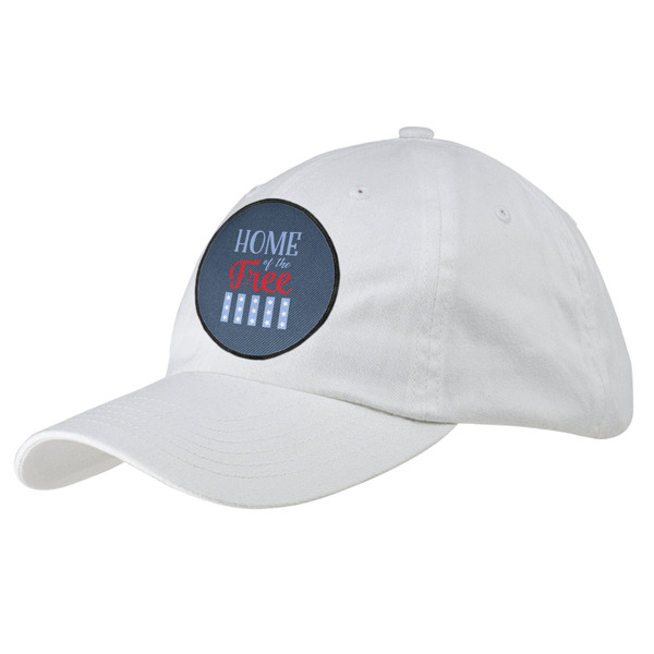 Custom American Quotes Baseball Cap - White