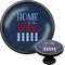 American Quotes Black Custom Cabinet Knob (Front and Side)