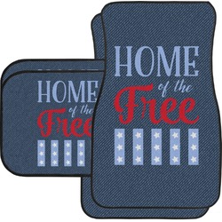 American Quotes Car Floor Mats Set - 2 Front & 2 Back