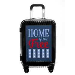 American Quotes Carry On Hard Shell Suitcase