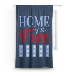 American Quotes Curtain - 50"x84" Panel