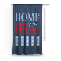 American Quotes Curtain Panel - Custom Size