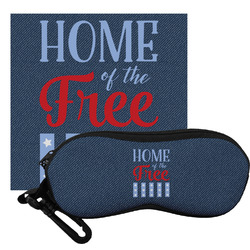 American Quotes Eyeglass Case & Cloth