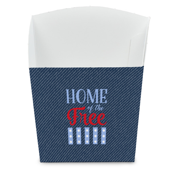 Custom American Quotes French Fry Favor Boxes