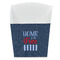 American Quotes French Fry Favor Box - Front View