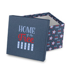 American Quotes Gift Box with Lid - Canvas Wrapped