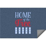 American Quotes Indoor / Outdoor Rug - 2'x3'