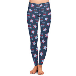 American Quotes Ladies Leggings - Large