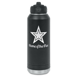 American Quotes Water Bottles - Laser Engraved