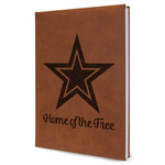 American Quotes Leather Sketchbook - Large - Single Sided