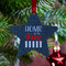 American Quotes Metal Star Ornament - Lifestyle