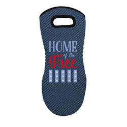 American Quotes Neoprene Oven Mitt