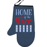 American Quotes Left Oven Mitt