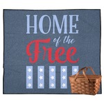 American Quotes Outdoor Picnic Blanket