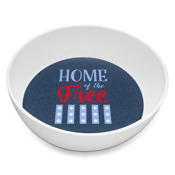 Custom American Quotes Melamine Bowl - 8 oz