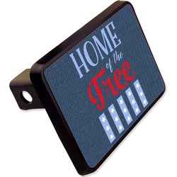 American Quotes Rectangular Trailer Hitch Cover - 2"