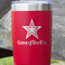 American Quotes Red Polar Camel Tumbler - 20oz - Close Up