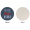 American Quotes Round Linen Placemats - APPROVAL (single sided)