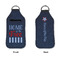 American Quotes Sanitizer Holder Keychain - Large APPROVAL (Flat)