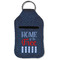 American Quotes Sanitizer Holder Keychain - Small (Front Flat)