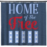 American Quotes Shower Curtain