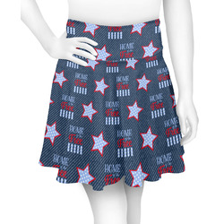 American Quotes Skater Skirt - Large