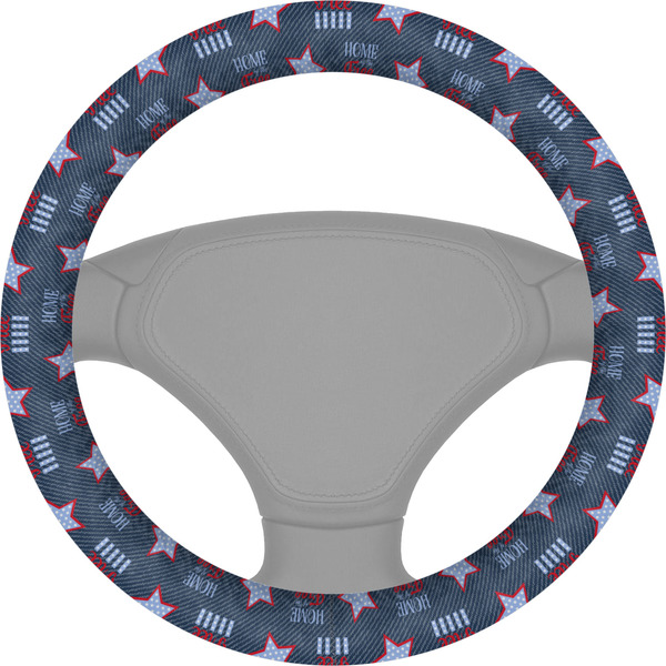 Custom American Quotes Steering Wheel Cover