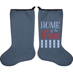 American Quotes Holiday Stocking - Double-Sided - Neoprene