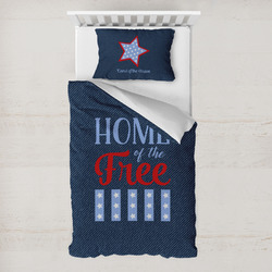 American Quotes Toddler Bedding Set - With Pillowcase