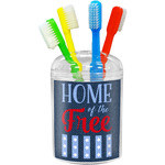 American Quotes Toothbrush Holder