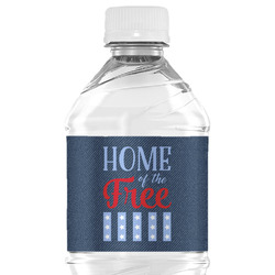 American Quotes Water Bottle Labels - Custom Sized