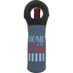 American Quotes Wine Tote Bag