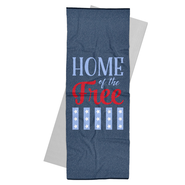 Custom American Quotes Yoga Mat Towel