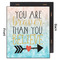 Inspirational Quotes 20x24 Wood Print - Front & Back View