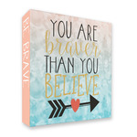 Inspirational Quotes 3 Ring Binder - Full Wrap - 2"