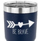 Inspirational Quotes 30 oz Stainless Steel Ringneck Tumbler - Navy - CLOSE UP