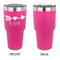 Inspirational Quotes 30 oz Stainless Steel Ringneck Tumblers - Pink - Single Sided - APPROVAL