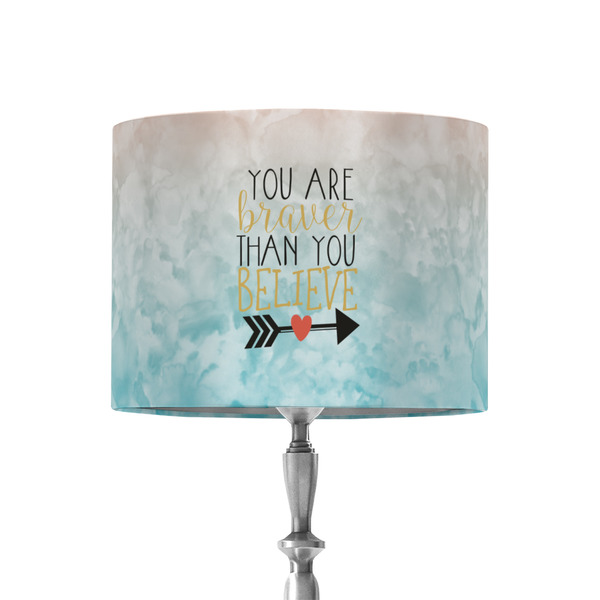 Custom Inspirational Quotes 8" Drum Lamp Shade - Fabric