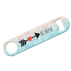 Inspirational Quotes Bar Bottle Opener - White