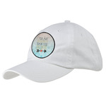 Inspirational Quotes Baseball Cap - White