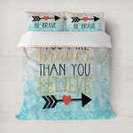 Inspirational Quotes Duvet Cover