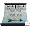 Inspirational Quotes Bedding Set (King) - Duvet