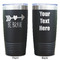 Inspirational Quotes Black Polar Camel Tumbler - 20oz - Double Sided  - Approval